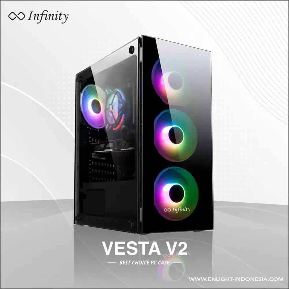 NEW- Casing PC Gaming Invinity Vesta V2