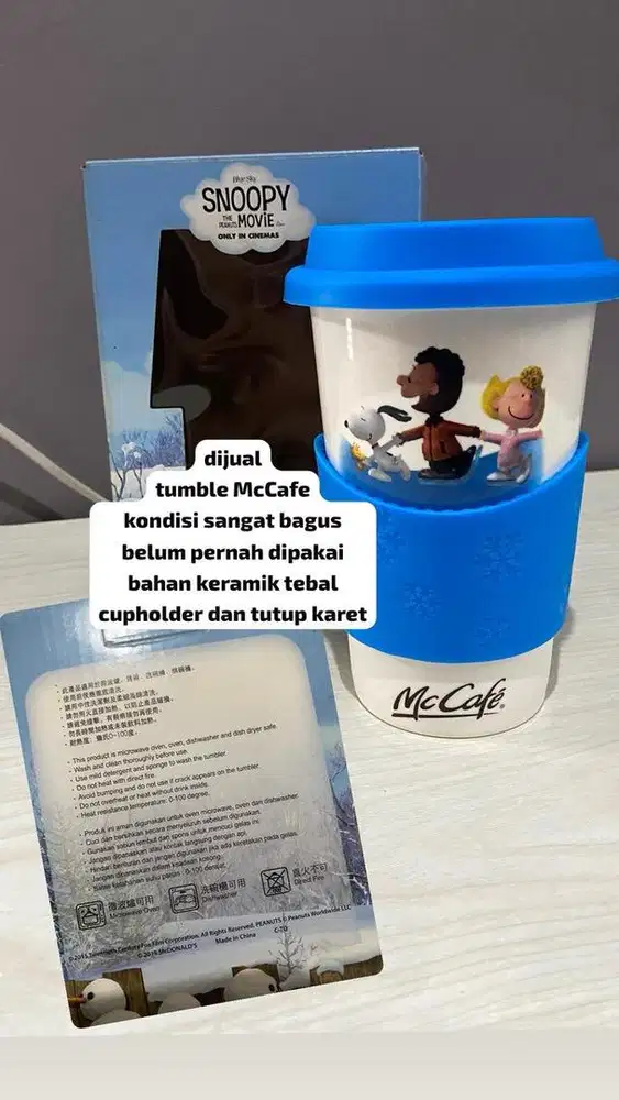 tumbler snoopy lucu