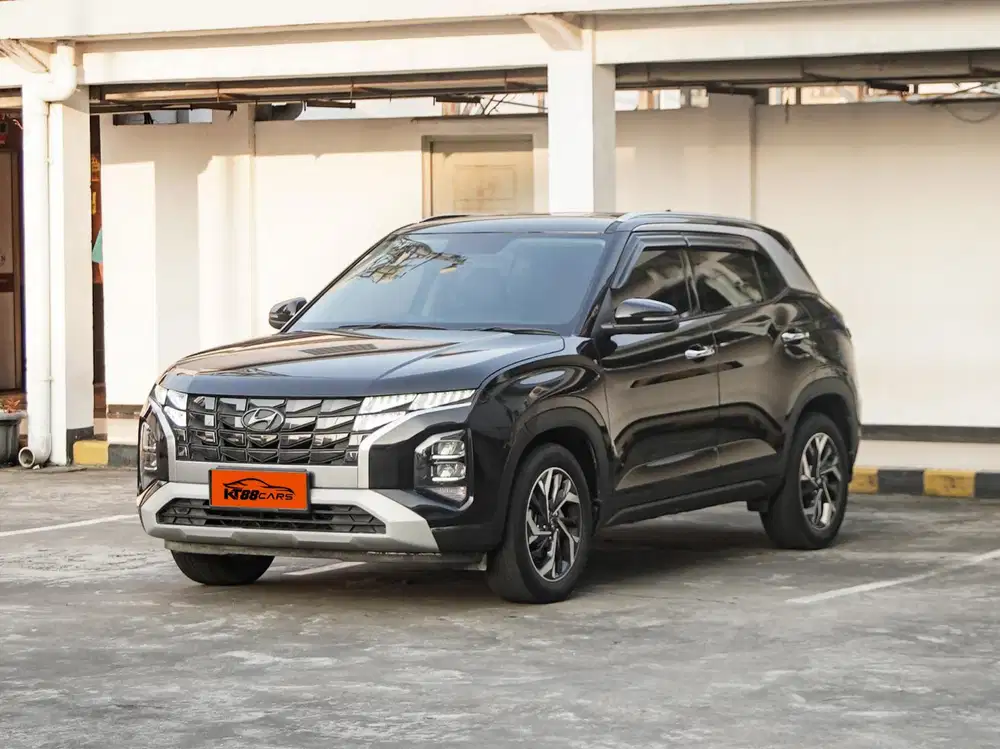 Hyundai Creta Style at 2022 Hitam, KM 36rb