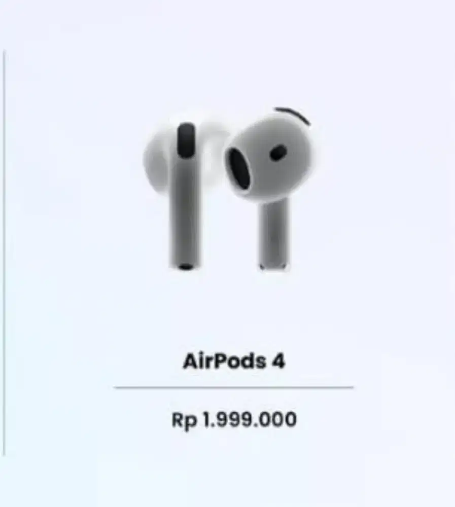 AIRPODS 4 AKSESORIS HANDPHONE & TAB