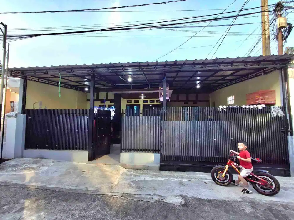 dijual rumah cantik siap huni lingkungan nyaman area cipageran bandung