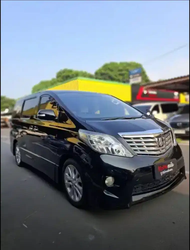 Toyota Alphard 2.4At G 2010/2011 Hitam