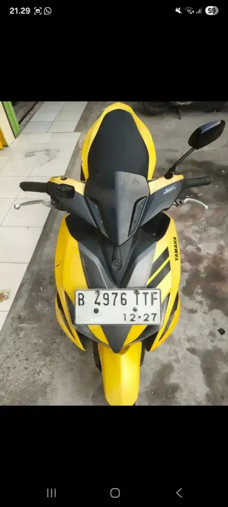 Aerox 2017 pajak on lengkap
