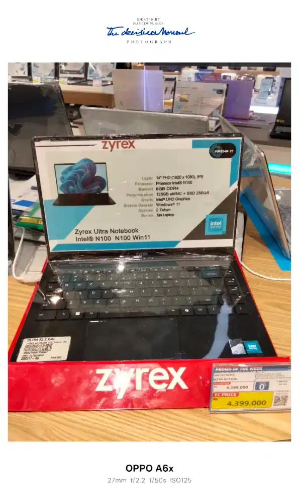 ZYREX NOTEBOOK CICILAN RINGAN