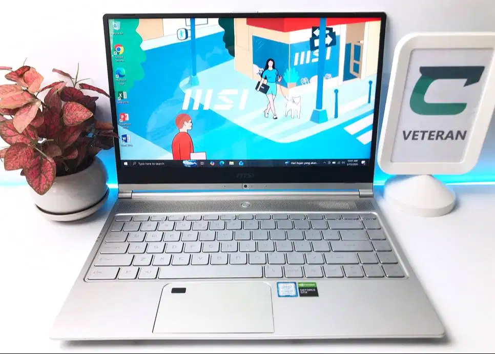 Laptop Gaming super tipis core i7 Ram 16gb Ssd 512gb VGA 4gb Nvidia
