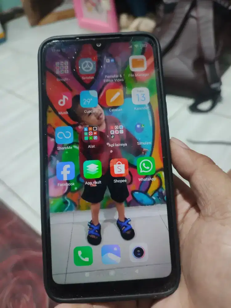 redmi 7 ram 3 minus pemakaian aja bekas pakai an anak mau djual