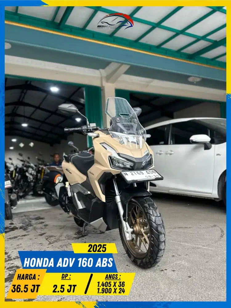 HONDA ADV 160 ABS 2025 LIKE NEW MASZEHH HIKMAH MOTOR KEPUH