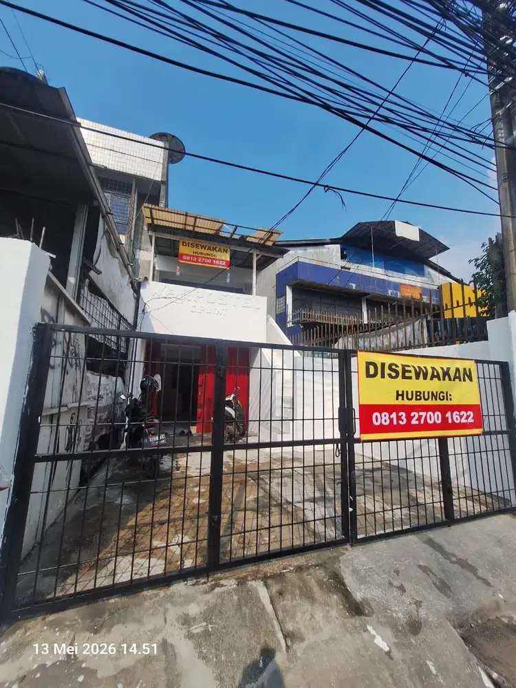Kios Disewakan - Lokasi di Jl. Dewi Sartika, Ciputat