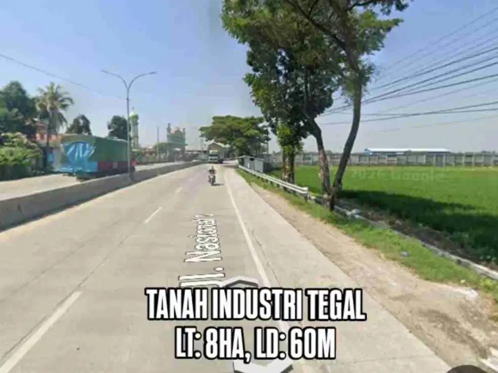 INDUSTRIAL LAND 8 HECTARES IN TEGAL CENTRAL JAVA FOR SALE