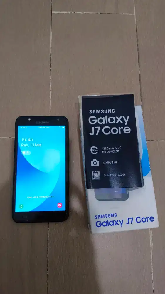 Hp samsung galaxy J7 core 4G black samsung SM-J701F/DS