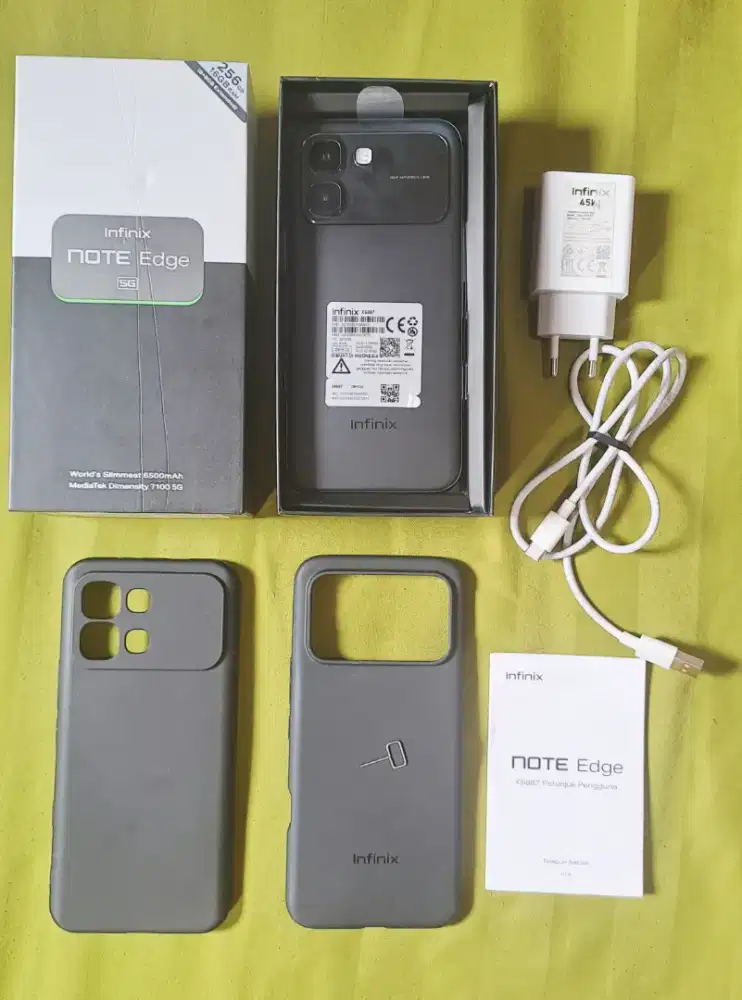 Infinix Note Edge 5G 8/256 ( 3 Bulan Pemakaian )
