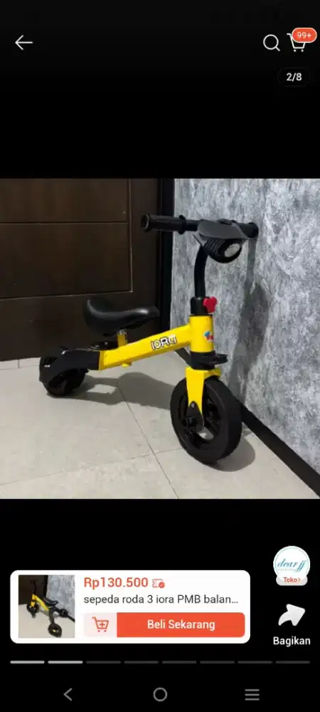 Sepeda roda 3 merk IORA