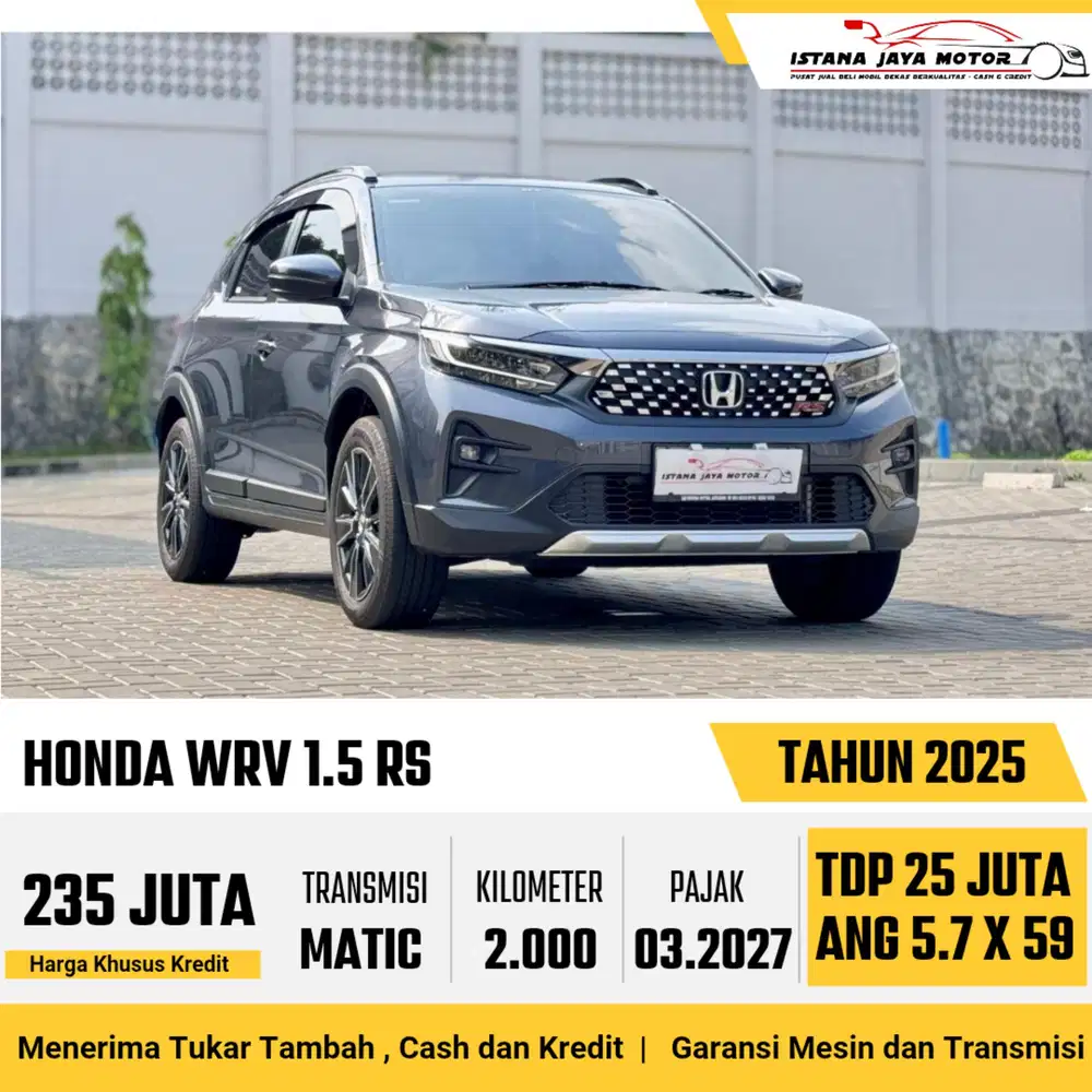 HONDA WRV 1.5 RS 2025