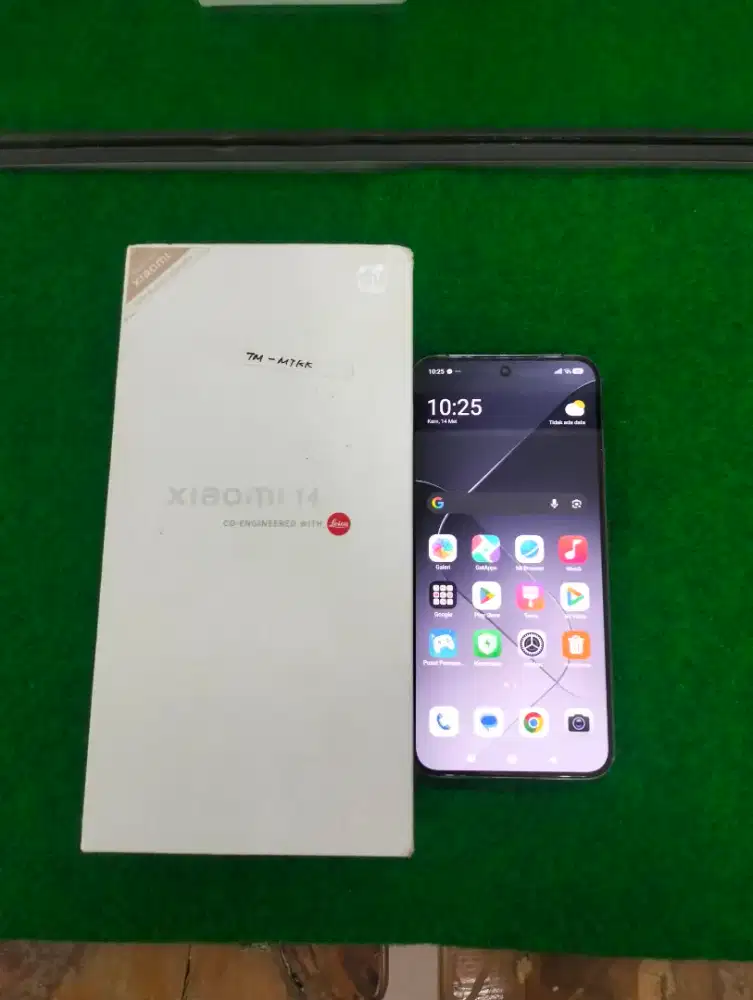 xiaomi 14 ram 12/256gb lengkap mulus