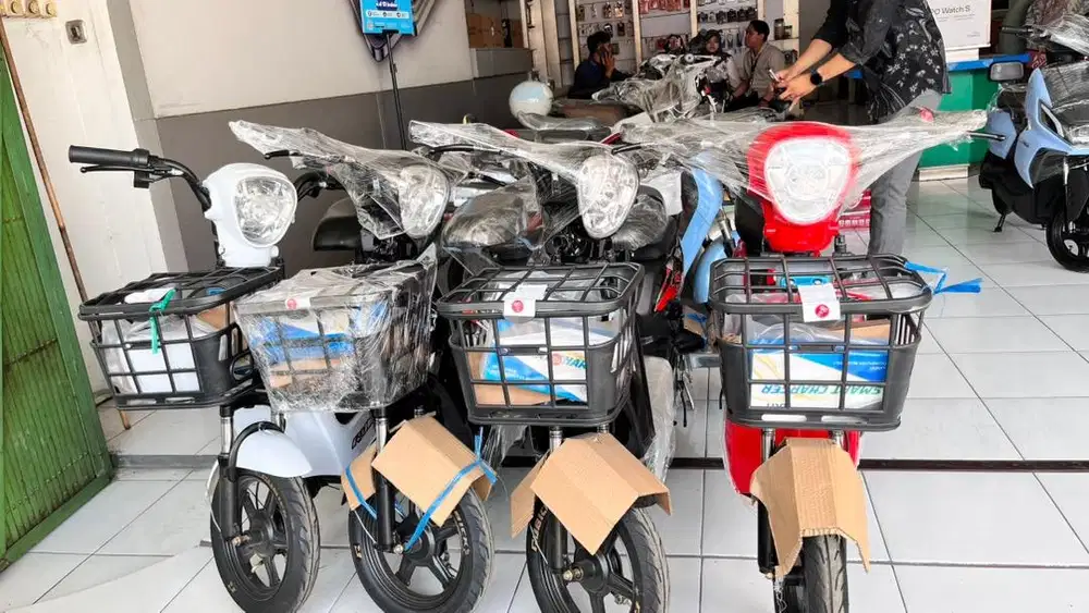 SEPEDA LISTRIK RUBICK RM 11 CUMAN 3 jutaan aja