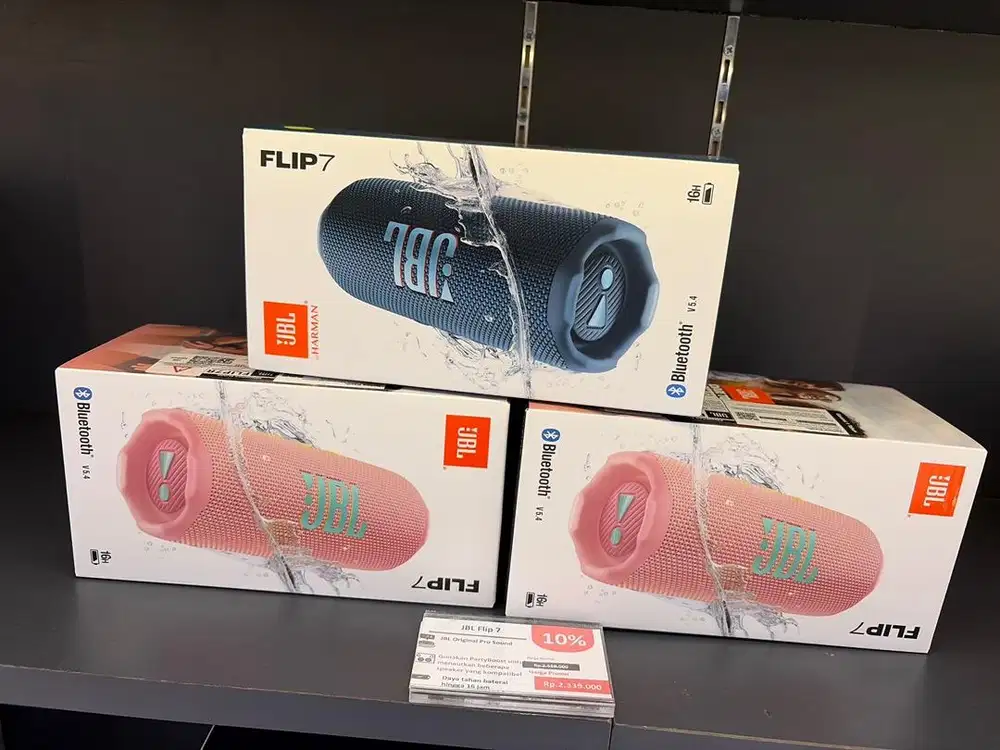 JBL Flip 7 New Garansi Ims Resmi