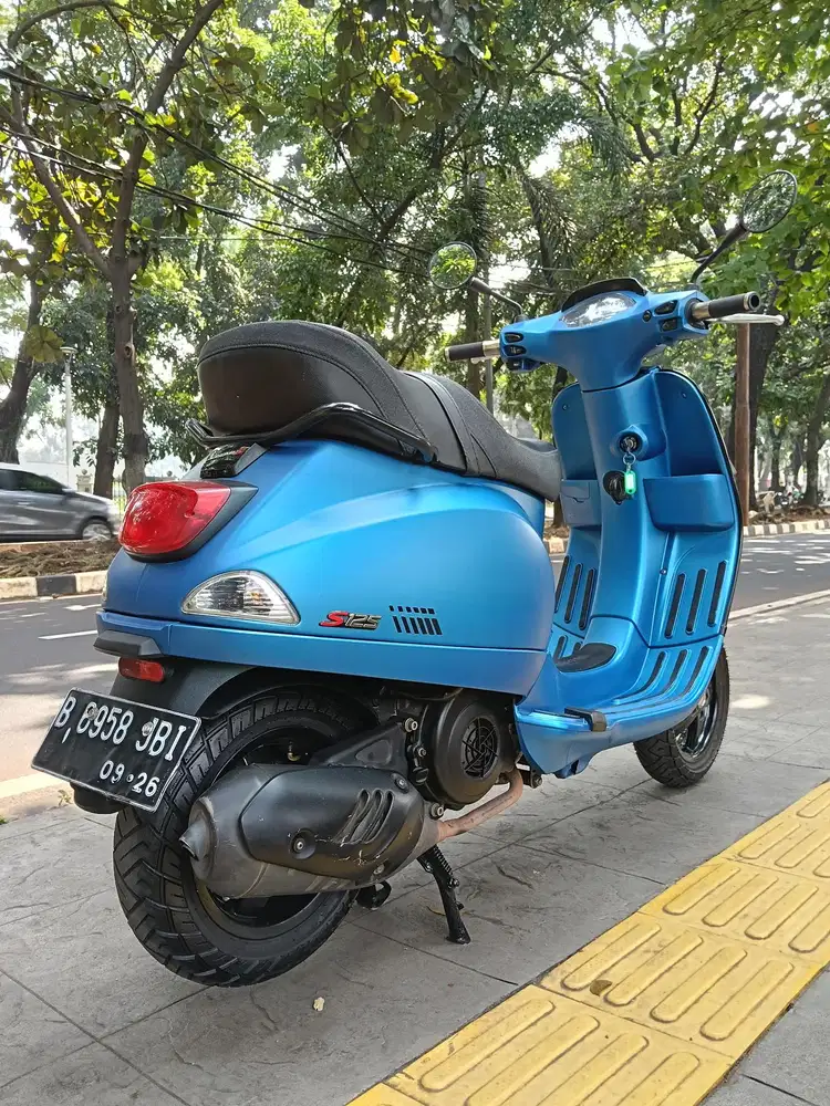 DIJUAL CASH VESPA S LX 125 I-IGET THN 2021 PJK IDUP SIAP PAKAI
