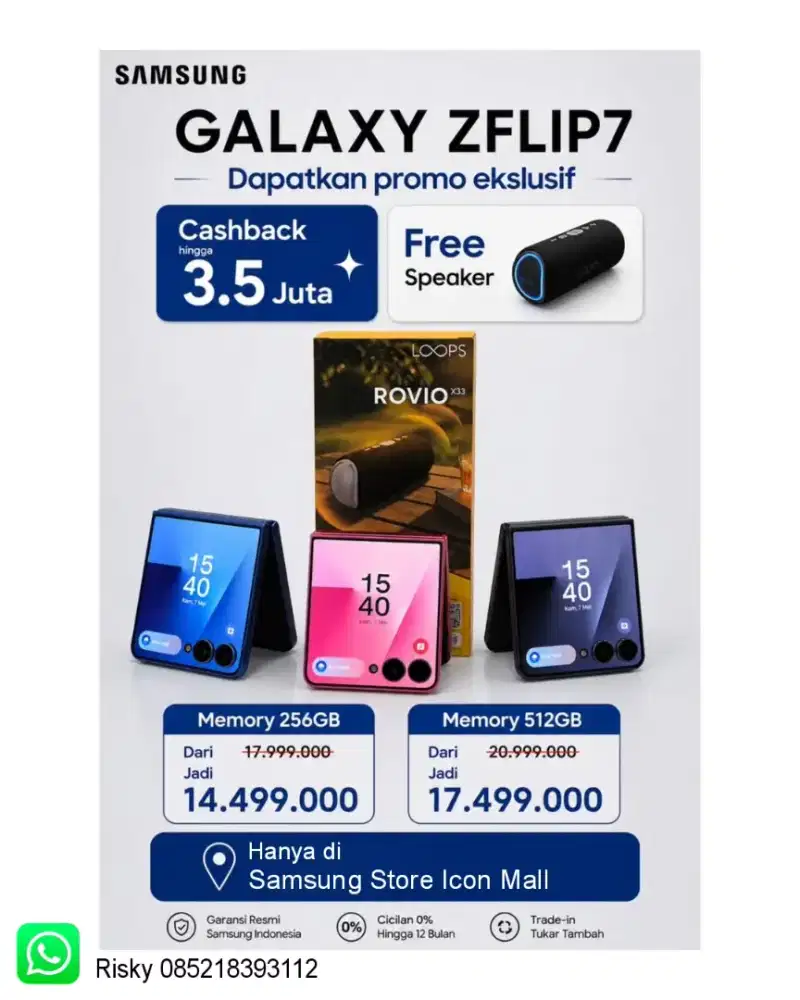 Samsung Galaxy Z flip 7 256