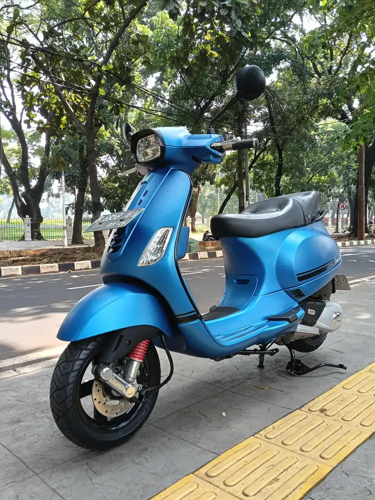 DIJUAL CASH VESPA S 125 I-IGET THN 2021 PJK IDUP SIAP PAKAI