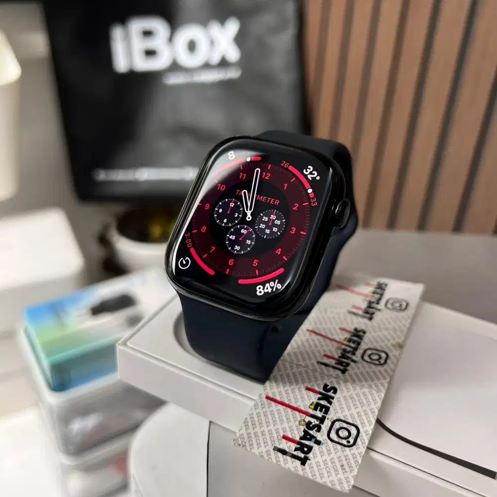 Apple Watch Series 10 46mm Jet Black iBox iwatch Battery Health 100%