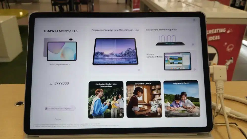 Huawei Matepad 11.5inch promo cicilan bunga ringan dengan home credit