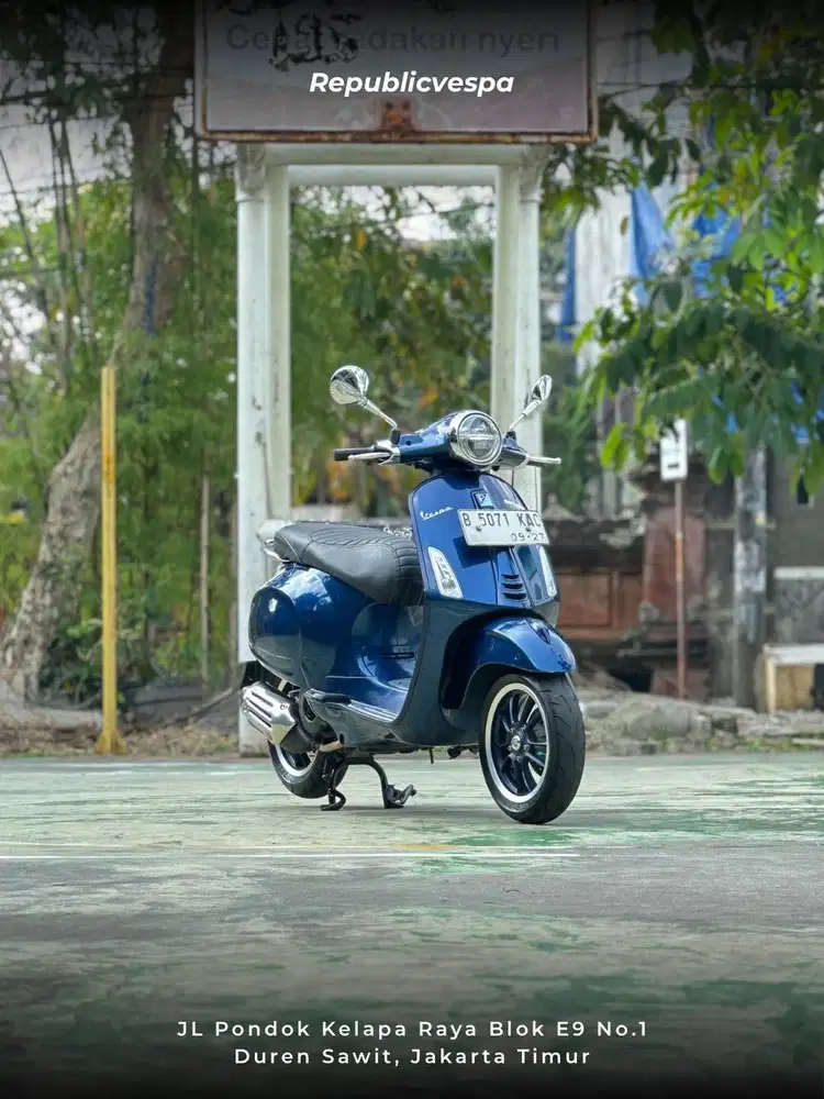 PIAGGIO VESPA PRIMAVERA S150 IGET FACELIFT TH 2022 BLUE ESTROVERSO