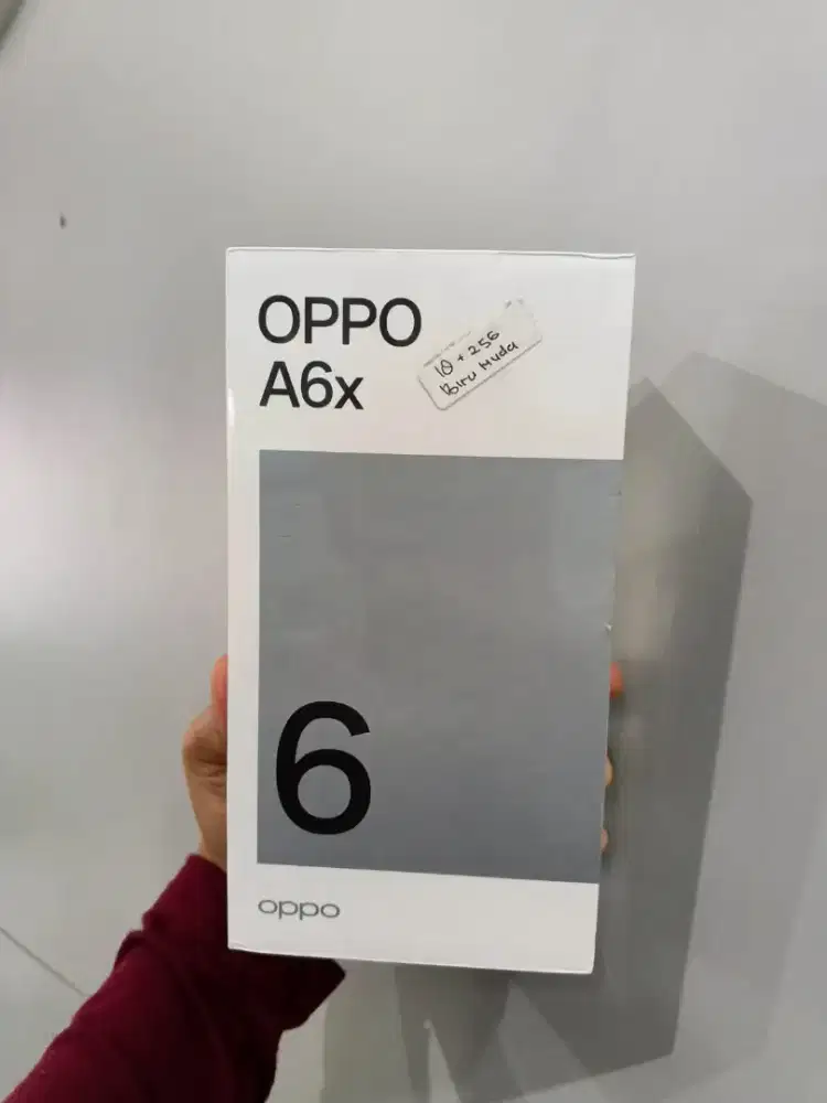 Oppo A6X 4/64GB 4/128GB 6/128GB 6/256GB Garansi Resmi