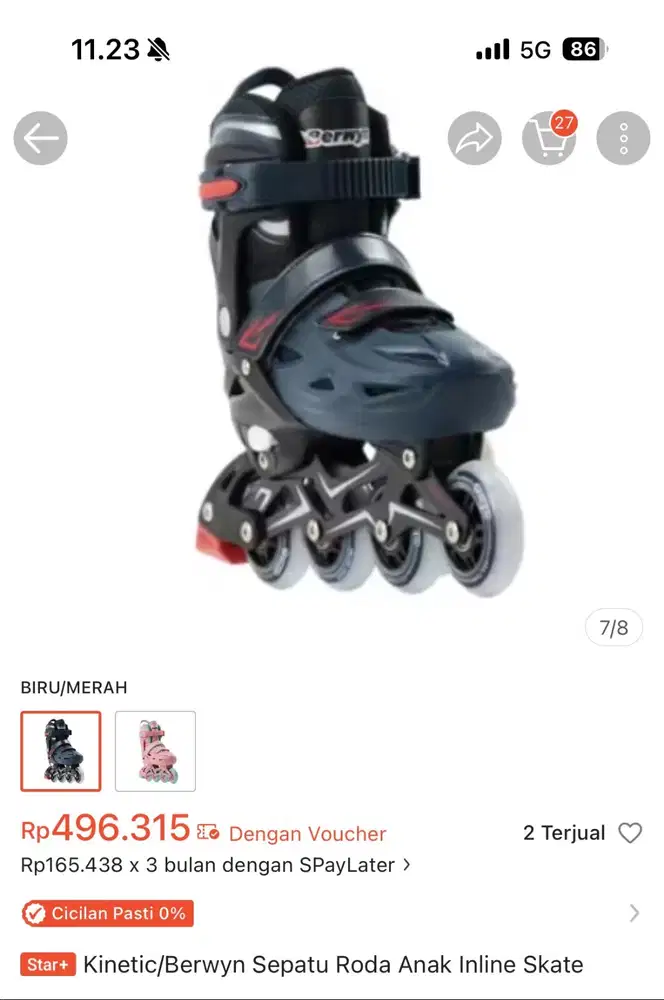 Sepatu Roda Berwyn