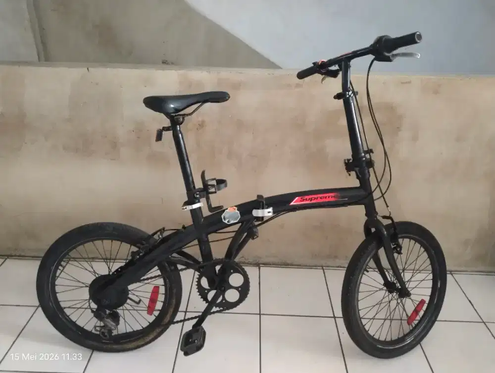 Sepeda Lipat Bekas Repaint
