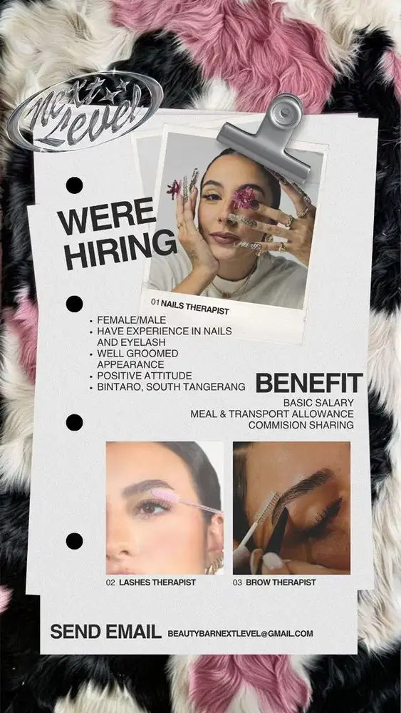 Therapist eyelash dan Nails berpengalaman