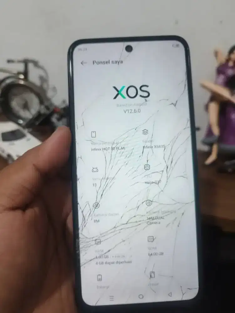 INFINIX HOT 30 PLAY RAM 4+4/64