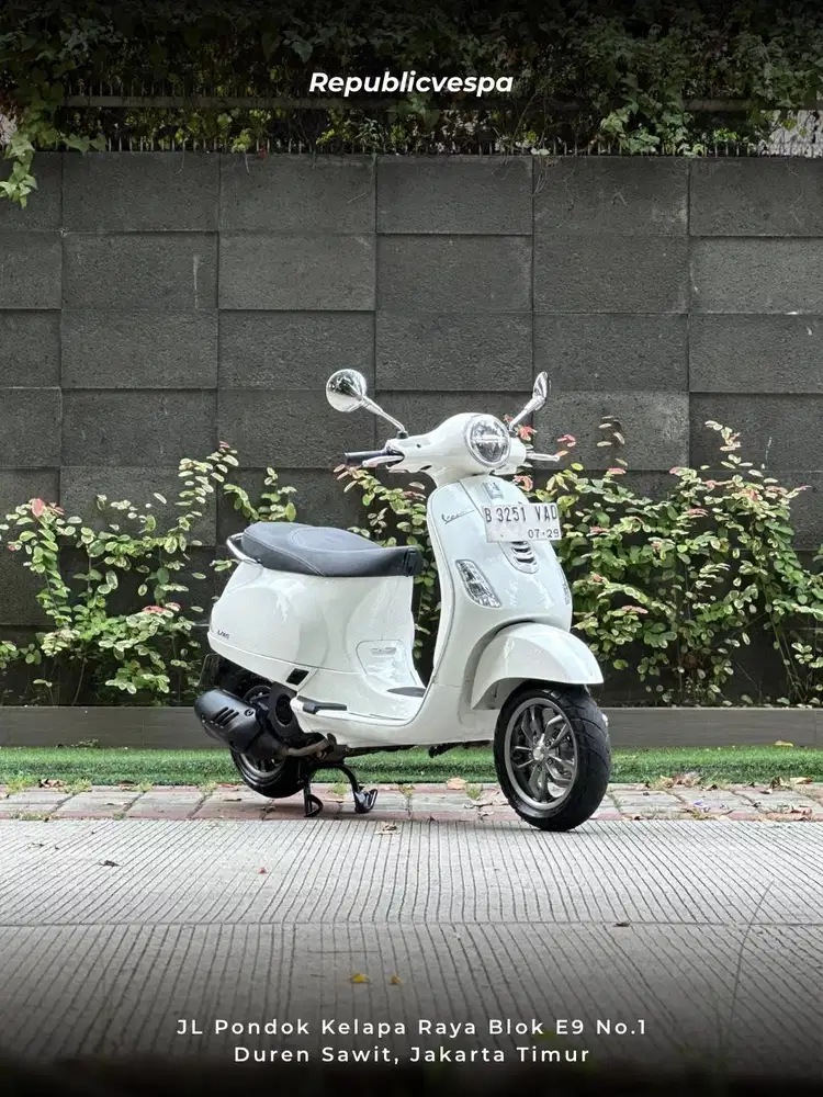 PIAGGIO VESPA LX125 IGET FACELIFT TH 2024 WHITE INNOCENZA Perfect Cond