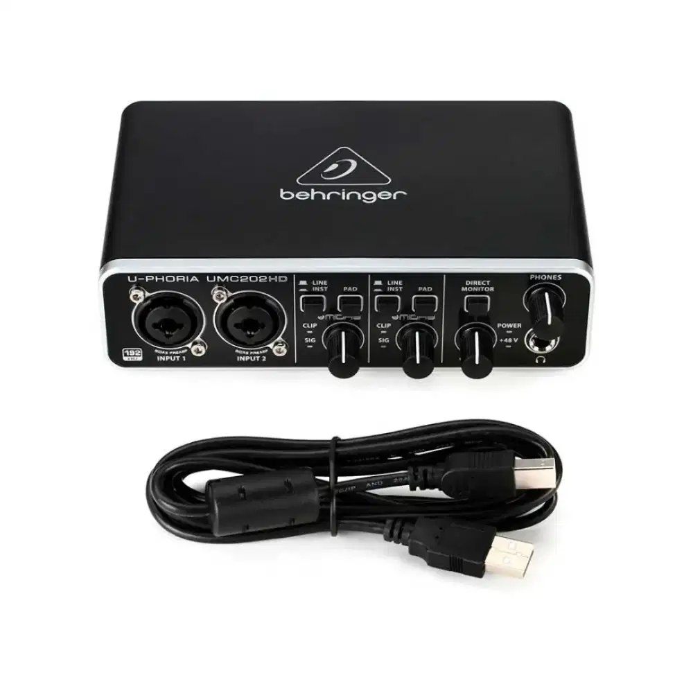 Soundcard/Audio Interface Behringet Umc204Hd