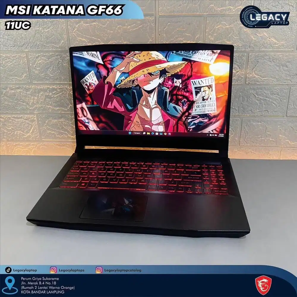 MSI KATANA GF66 11UC
