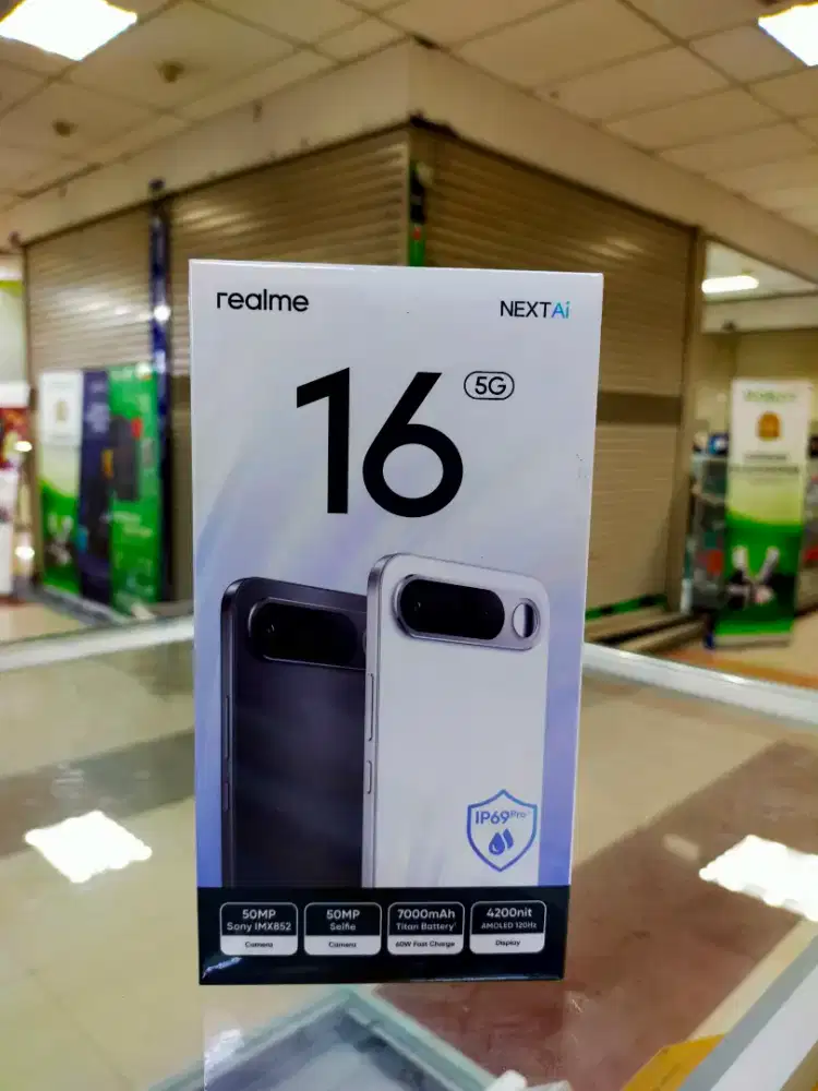 REALME 16 8/256 NEW SEGEL GARANSI RESMI