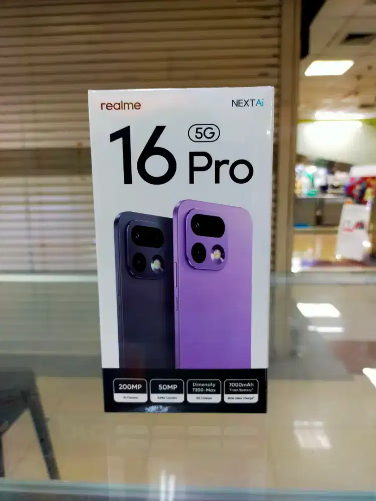 REALME 16PRO 12/256 NEW SEGEL GARANSI RESMI