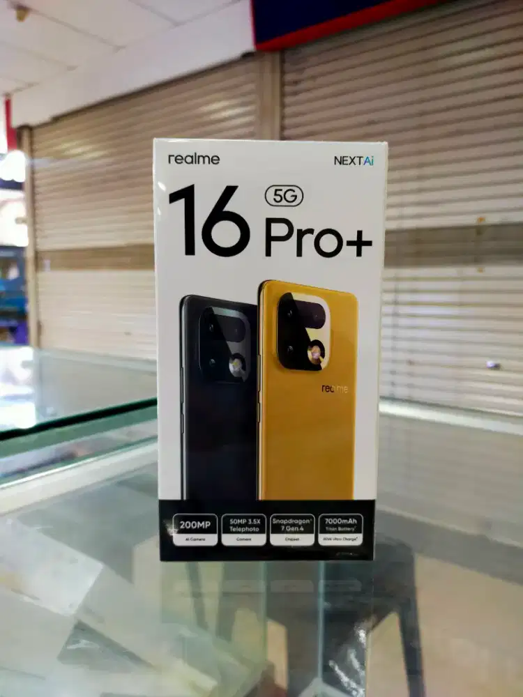 REALME 16PRO+ 12/512 NEW SEGEL GARANSI RESMI