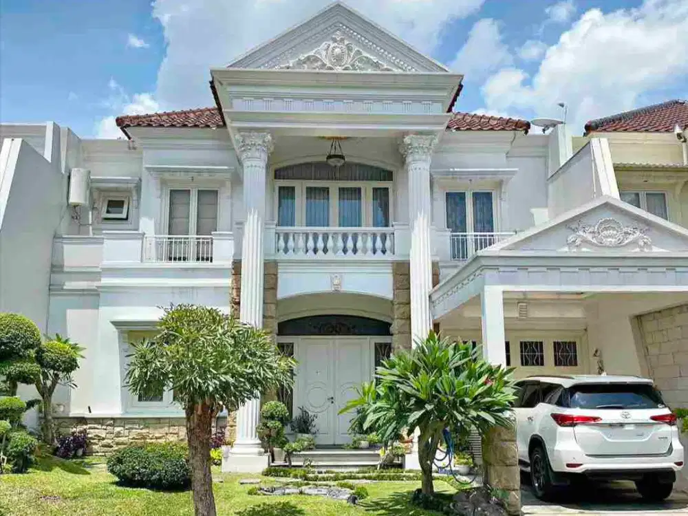 Mewah Terawat‼️Rumah American Classic di Wisata bukit Mas wiyung