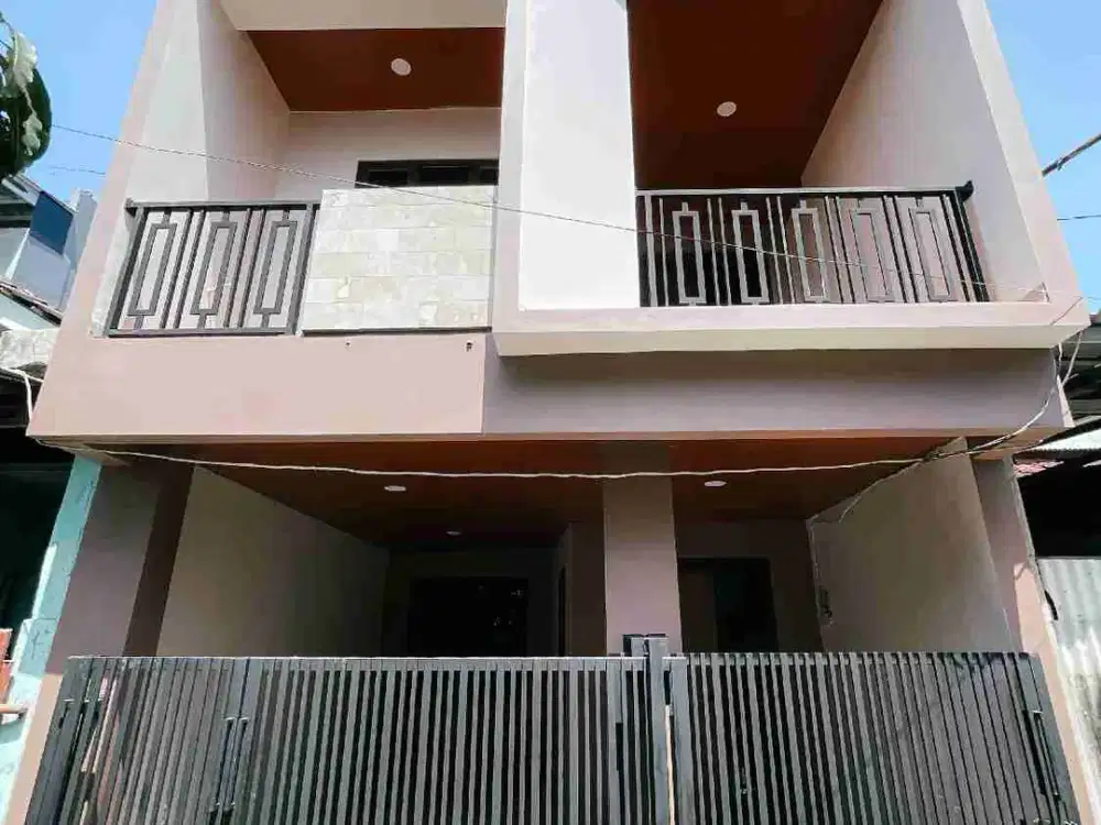 Rumah baru 2 lantai siap huni di Pondok Ungu Permai sektor V bisa KPR
