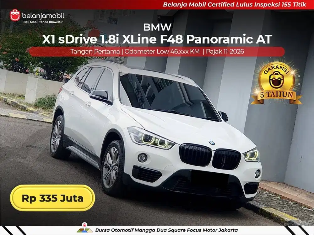 [ LOW KM ] BMW X1 X 1 sDrive 1.8i XLine F48 Panoramic AT 2019 2020