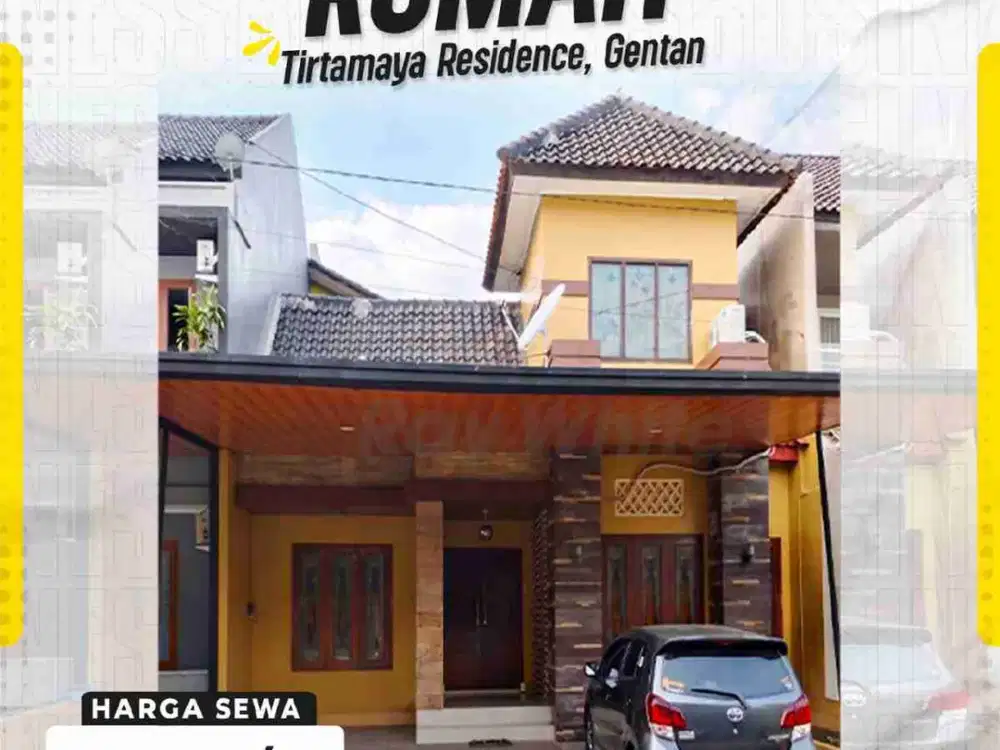 rumah sewa gentan dekat luwes cluster elite