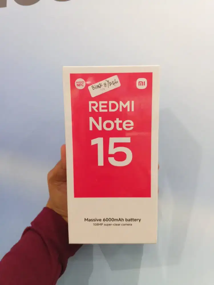 Xiaomi Note 15 8/128GB 8/256GB Garansi Resmi