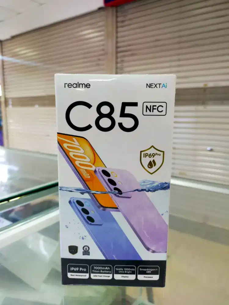 REALME C85 6/128 NEW SEGEL GARANSI RESMI