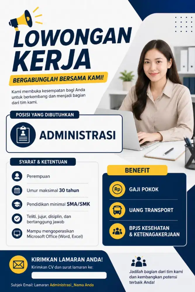 Lowongan administrasi