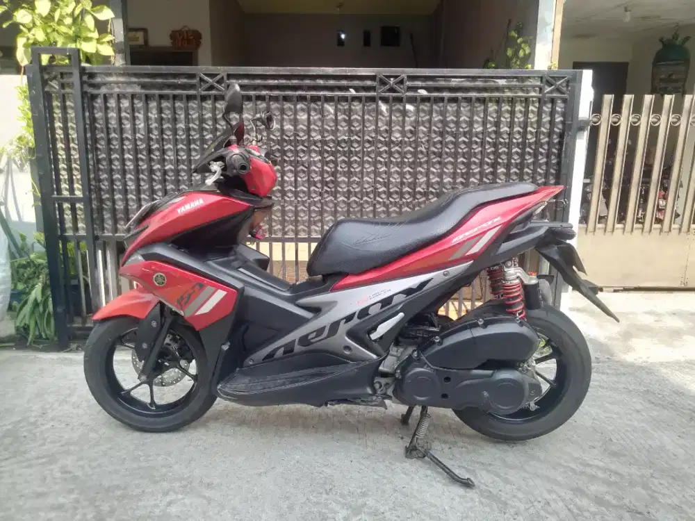 Aerox VVA Tahun 2018 Pajak panjang KM rendah siap jalan jauh