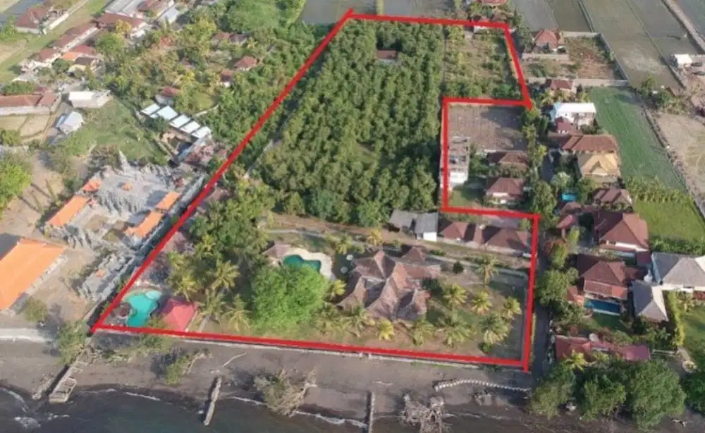 Dijual Tanah Premium Pinggir Pantai di Singaraja - Bali