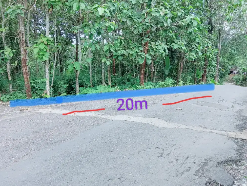 Tanah kavling SHM pekarangan 15 menit ke pantai