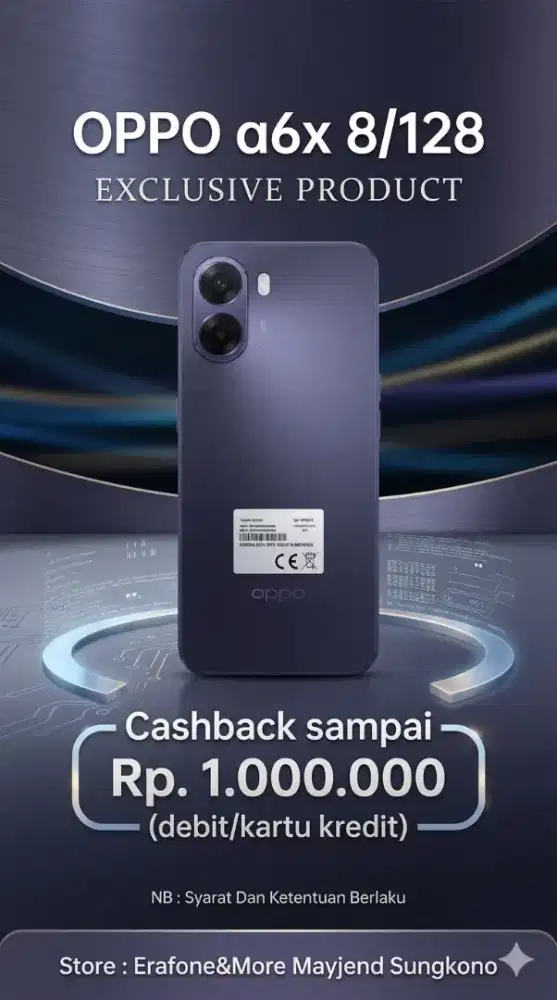 OPPO A6X 8/128 Exclusive Product