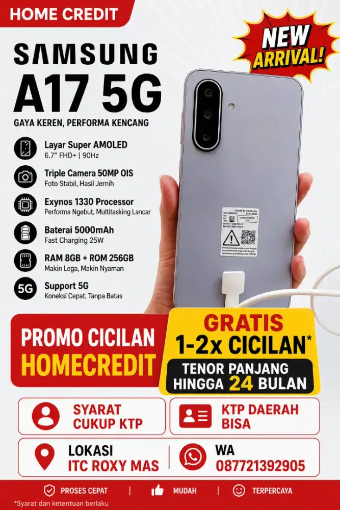 Promo cicilan Samsung A17 5G