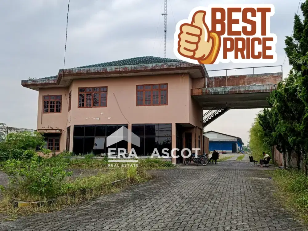 Dijual Gudang & Kantor Siap Pakai 11.756 m2 Jl. Medan - Binjai km 14